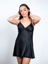Aaliyah - Chemise in Black 1