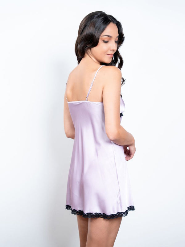 Aaliyah - Chemise in Lavender Frost 2