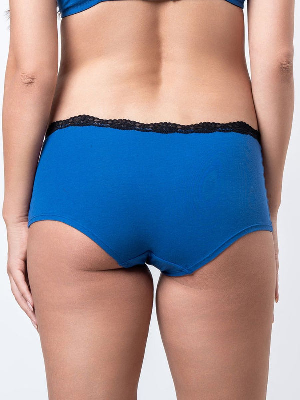 Jesse - Short Cotton in Twilight Blue 2