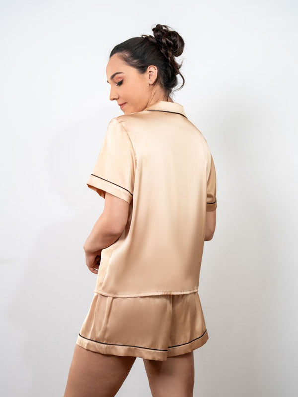 Lyanna - S/S Classic SPJ Set in Gold 2