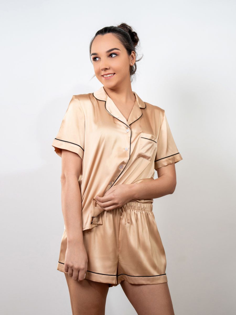 Lyanna - S/S Classic SPJ Set in Gold 4