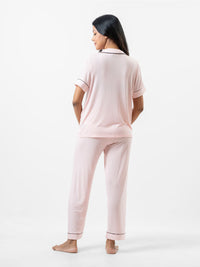 Adalyn - Short Sleeve Classic LPJ in Crystal Rose4