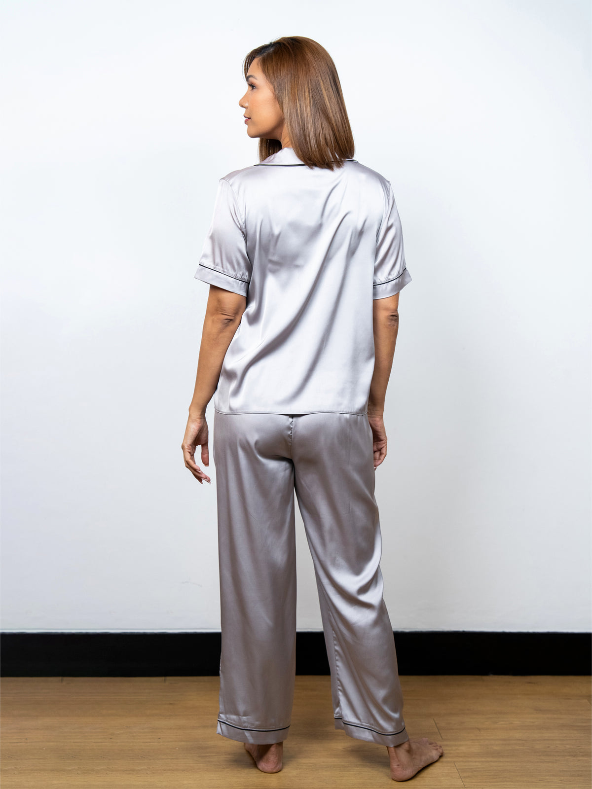 Amaya - Short Sleeve Classic LPJ in Silver