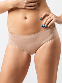 Inaya - Seam Free Midi Brief - 5PK in Terracota Combo - 01