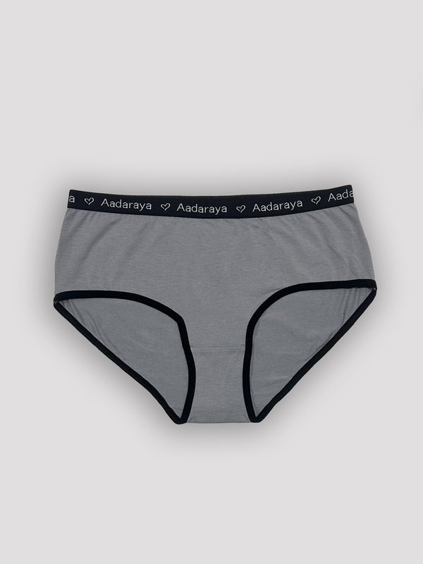 Dina AD Logo Full Brief in Grey Oasis - from the Vintage Indigo, Sky Blue, Angel Blue & Grey Oasis 4 Pack