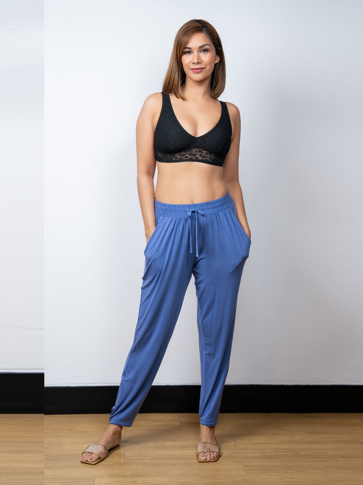 Vivian - 2 Pack Lounge Pants in Misty Bloom & Marlin Combo