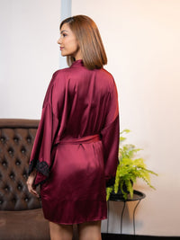 Piper - Robe in Rich Wine