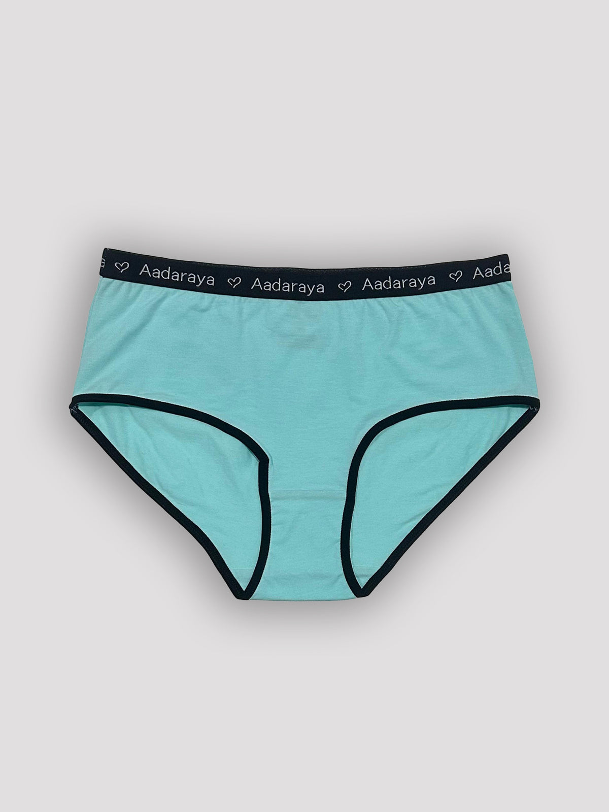 Dina AD Logo Full Brief in Angel Blue - from the Vintage Indigo, Sky Blue, Angel Blue & Grey Oasis 4 Pack