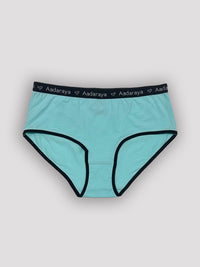 Dina AD Logo Full Brief in Angel Blue - from the Vintage Indigo, Sky Blue, Angel Blue & Grey Oasis 4 Pack