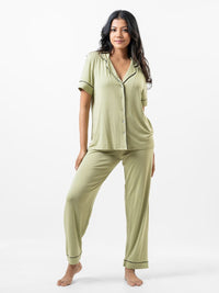 Adalyn - Short Sleeve Classic LPJ in Sage