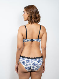 Ivy - Hipster Micro & Lace Single in Porcelain Multi