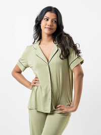 Adalyn - Short Sleeve Classic LPJ in Sage