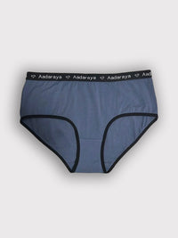 Dina AD Logo Full Brief in Vintage Indigo - from the Vintage Indigo, Sky Blue, Angel Blue & Grey Oasis 4 Pack