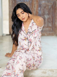 Amaya - Long Sleeve Classic LPJ Set in Rosie Floral2