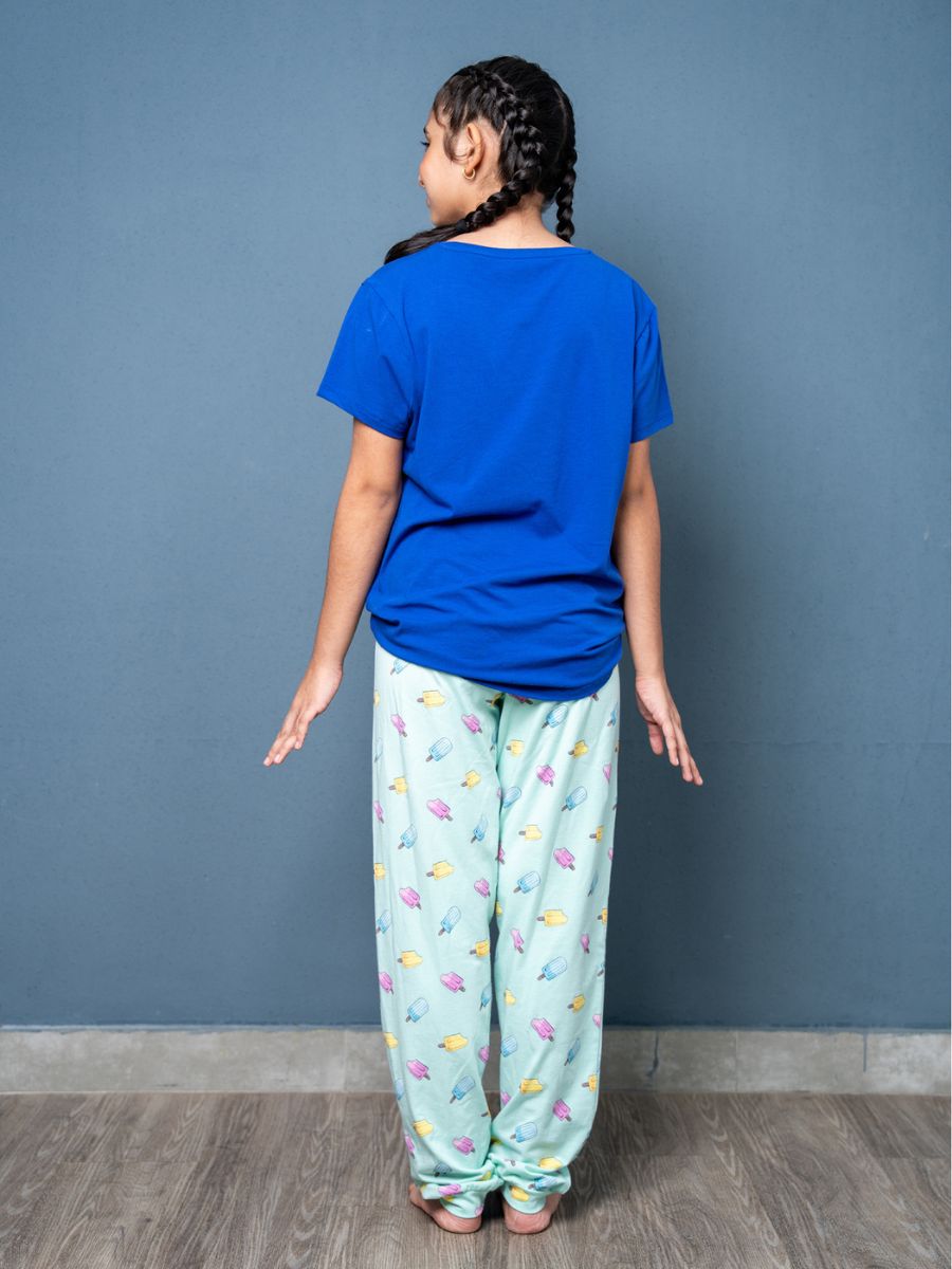 Clair Graphic Tee & Cuffed Long Pant  Veronika & Popsicle Multi