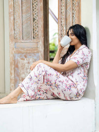 Amaya - Long Sleeve Classic LPJ Set in Rosie Floral3