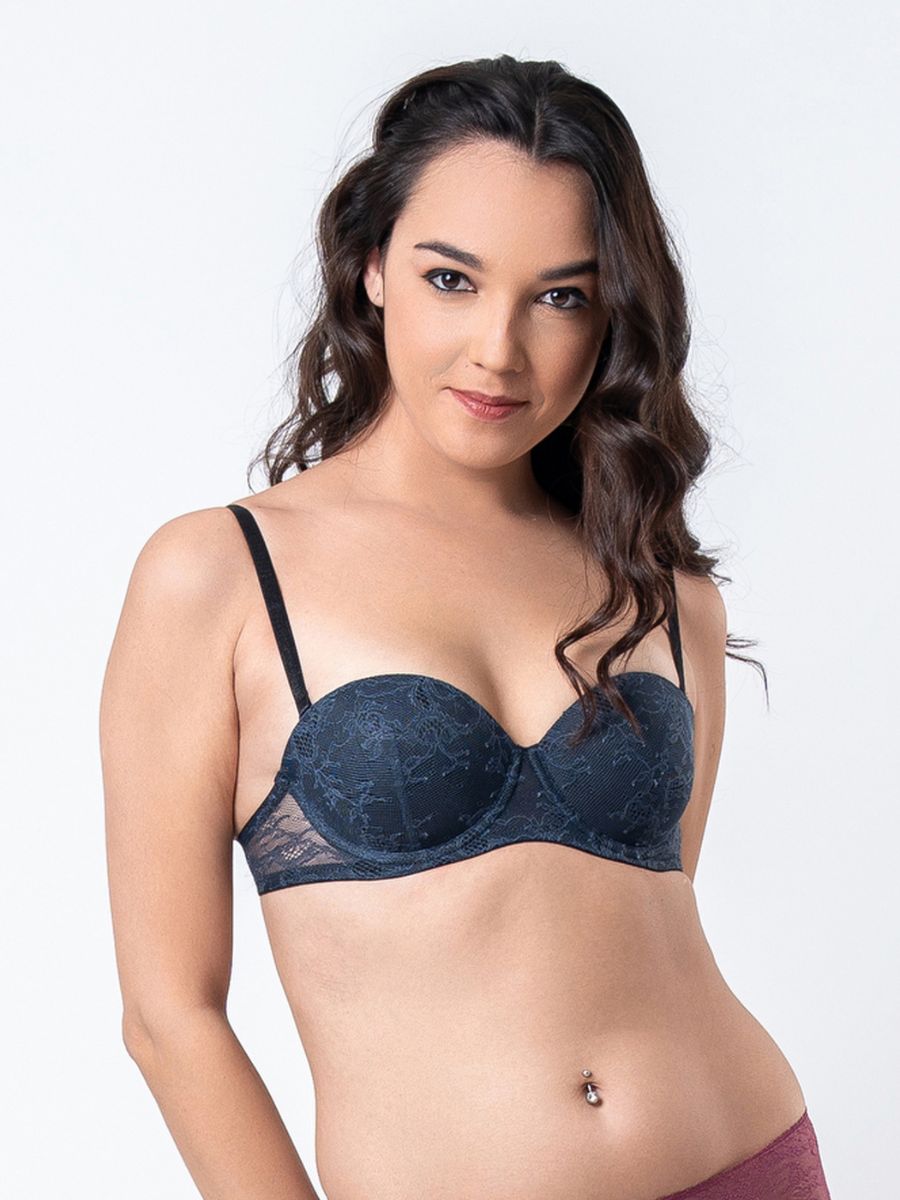 Calista - Multiway Push Up Bra All Lace in Outer Space 4