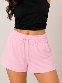 Kelly - Lounge Short in Pale Pink