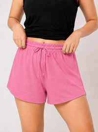 Kelly - Lounge Short in Pink Carnation