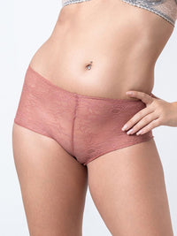Lucy - Short All Lace in Desert Sand 1