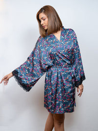 Piper - Robe in Orchid Twilight 1