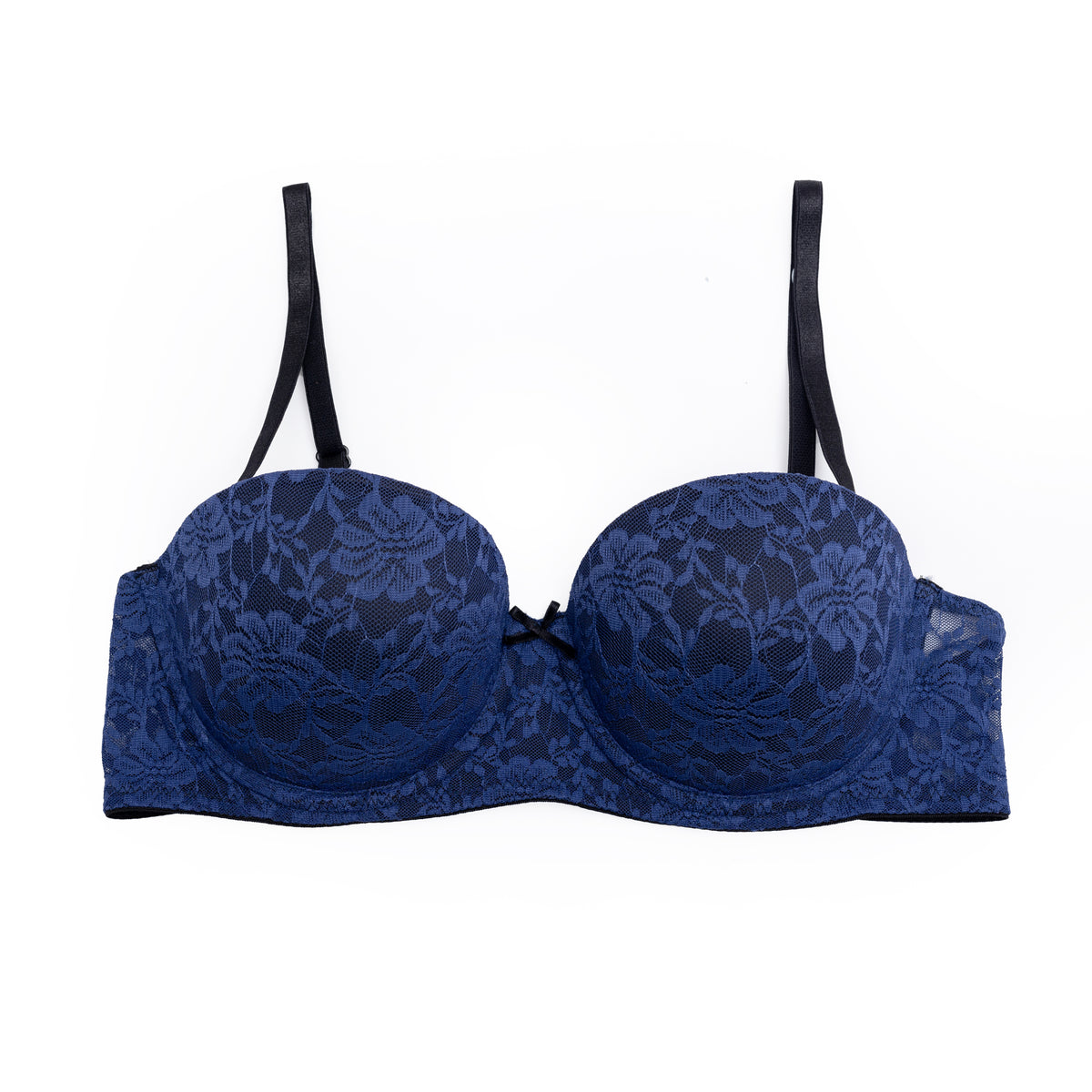 Calista - Multiway LT push up Bra in Navy - All Lace - Single